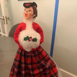 Simpich signed girl with muff character doll